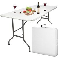 Campingtisch Klappbar 180x75x74 cm - Klapptisch Camping - Tisch Klappbar Multifunktionstisch - Klapptisch Balkon - Campingtisch Faltbar - Klapptisch von MAXXGARDEN