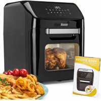 Maxxhome - Heißluft-Fritteuse xxl - Heißluftfritteuse Fritteuse Luftfritteuse - Airfryer xxl - Aerofryer mit digitalem Display - 1600 w - Inkl. von MAXXHOME