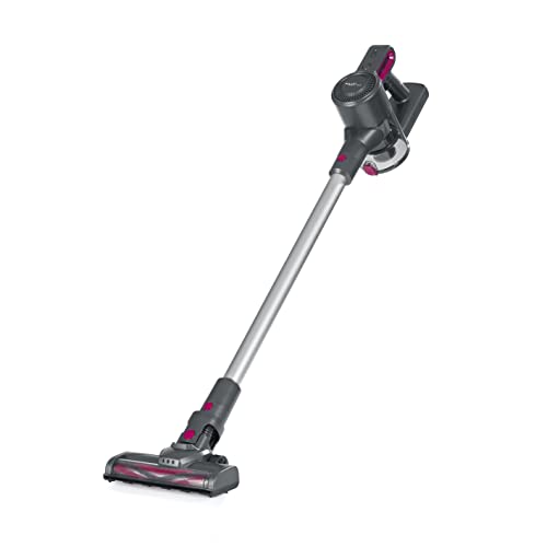 MAXXMEE Akku-Hand- & Bodenstaubsauger | Kabellos, Beutellos Plus 3-Fach-Filter System | LED Bodendüse mit elektrisch rotierender Bürste | HEPA & EPA Filter [ca 30 Min Laufzeit] von MAXXMEE