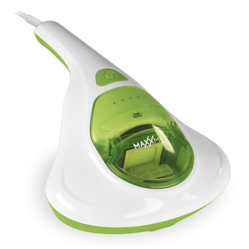 MAXXMEE Milbensauger | UV-C-Licht & HEPA-13-Filter | Matratzen Handstaubsauger, Anti Milben Matratzenreiniger für Allergiker | vernichtet 99,9% Aller Milben, Bakterien, Bettwanzen von MAXXMEE