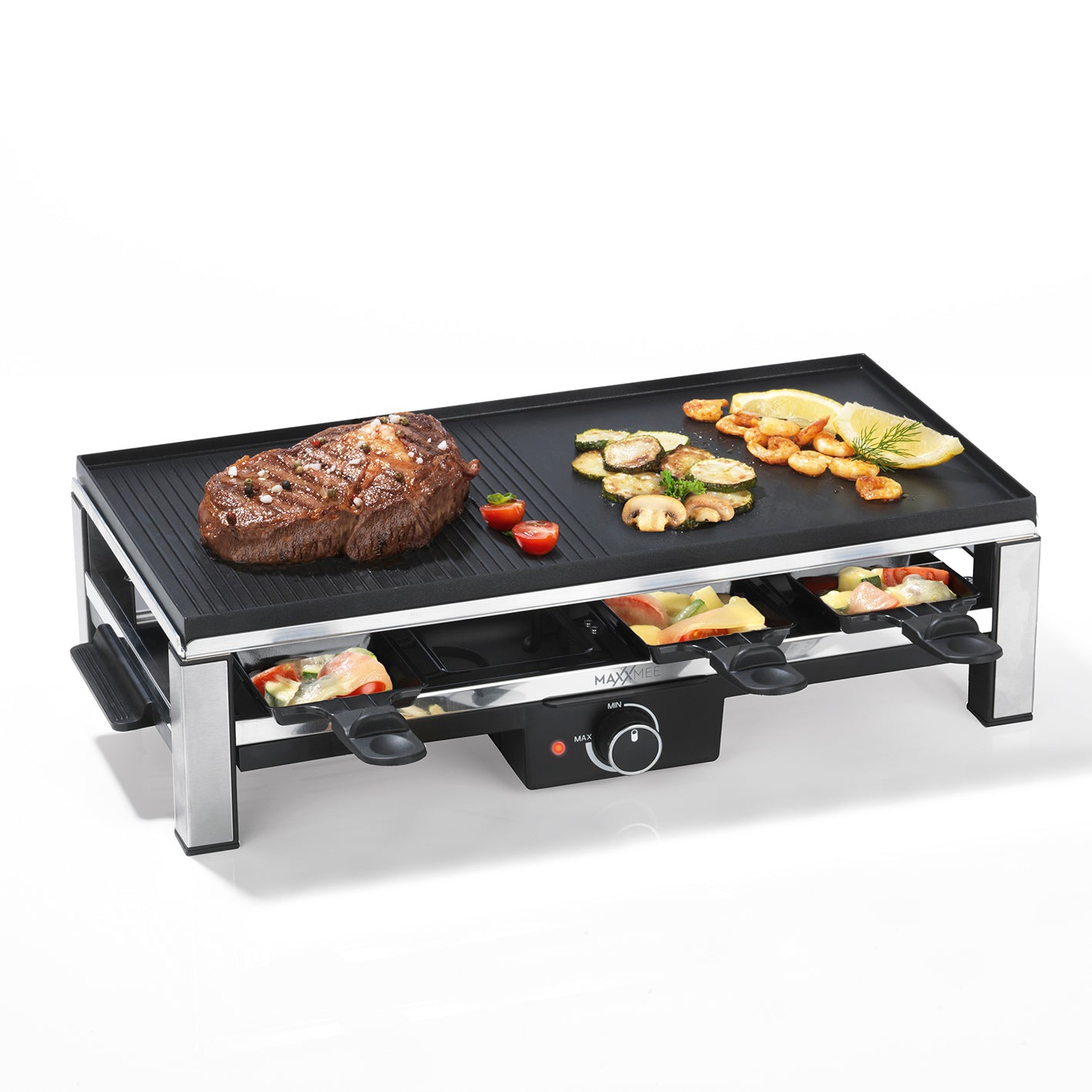 Raclette Grill für 8 Personen - 2000W von MAXXMEE