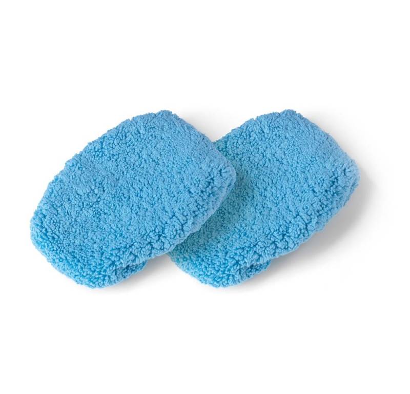 MAXXMEE MAXXMEE Ersatz-Tuch für Scheiben- und Flächenreiniger - 2er-Set - blau Reinigungstücher (Polyester, 14x12.5 cm, 2-tlg) von MAXXMEE