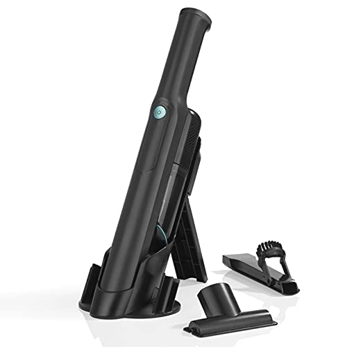 MAXXMEE Stylisches Akku Hand- & Bodenstaubsauger Set | Eignet Sich im Haus, Auto & oder Camper | Kabellos Wird Jede Ecke sauber | starker BLDC-Motor integriertem EPA-Filter, Akku [ABS/Anthrazit] von MAXXMEE