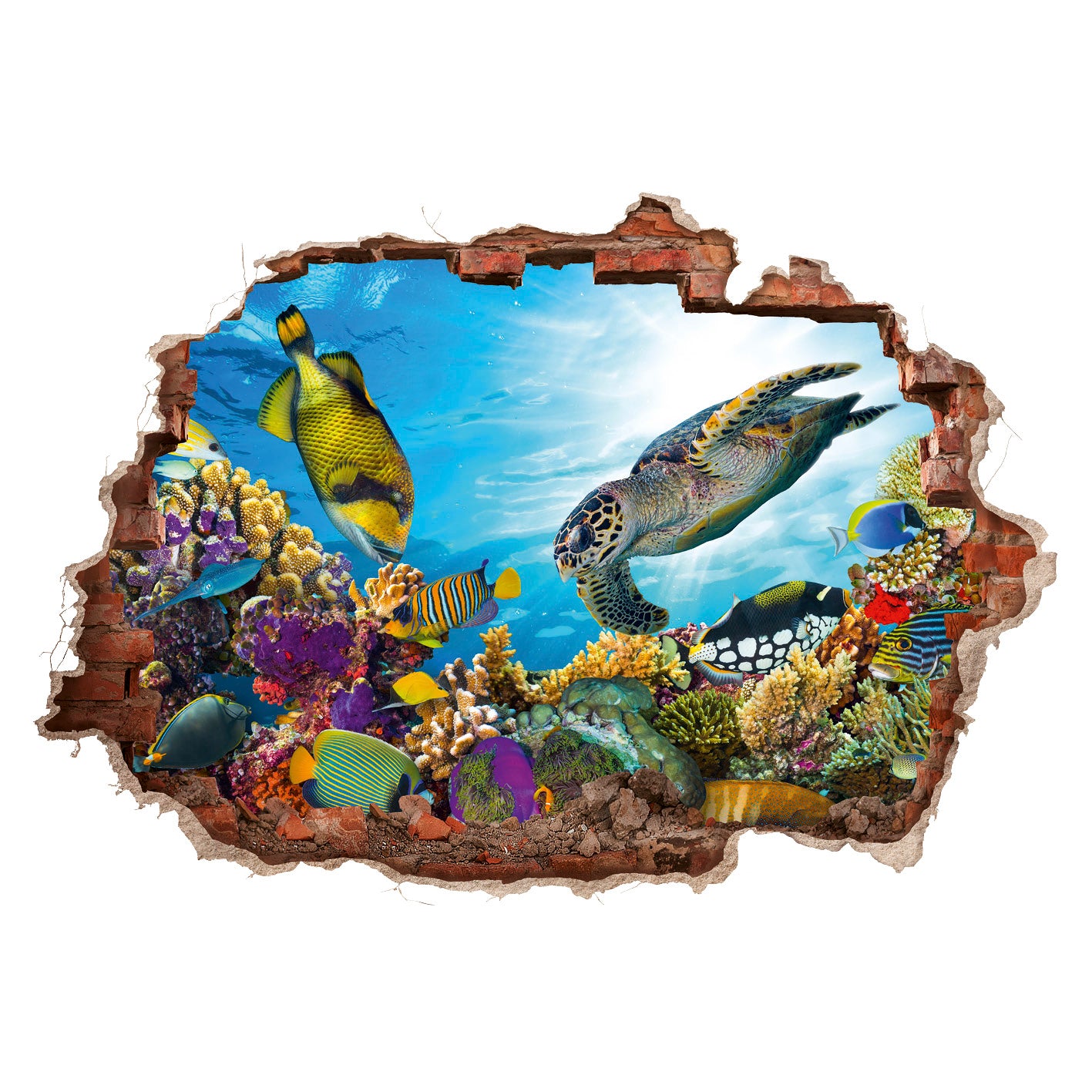 Wandtattoo 3D "Meeresleben" von MAXXMEE