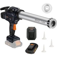 2-in-1 Akku-Kartuschenpistole Wurstpistole mit 2,0 Ah Batterien, für 283.5 g-567.0 g/300-600ml Kartuschen und Wurstpackungen, Anti-Tropfen - Maxxt 2-in-1 Akku-Kartuschenpistole Wurstpistole mit 2,0 Ah Batterien, für 283.5 g-567.0 g/300-600ml Kartuschen und Wurstpackungen, Anti-Tropfen - Maxxt von MAXXT