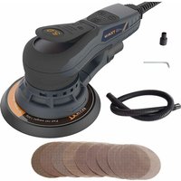 Maxxt - 5.0mm Exzenterschleifer Brushless 230V Multifunktions-Schleifmaschine mit variabler Geschwindigkeit und 10 Schleifscheiben für Holzarbeiten, von MAXXT