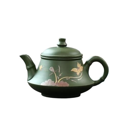 Teeservice Für Erwachsene Puer Tee-Set Kung Fu Zisha Teegeschirr Reiner Handgemachter Grüner Wasserkocher 230 CC Yixing-Teekanne Aus Lila Ton Teekanne von MAYINGLON