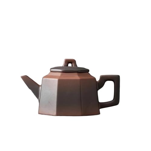 Teeservice Für Erwachsene Startseite Keramik Yixing Zisha Tee-Set Teegeschirr Töpfe Tee-Ei Topf Chinesische Retro Teekanne Lila Ton Kung Fu Teekessel(A) von MAYINGLON