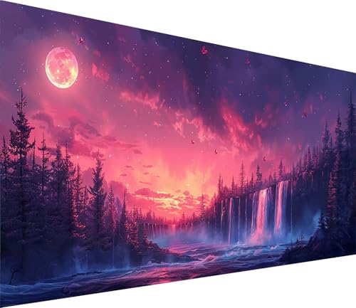 Diamond Painting XXL 100x200cm, Diamond Painting Erwachsene Rivers, DIY Basteln Erwachsene Sonnenuntergang, Full Diamant Kunst Malerei Stickerei Set, Deko Wohnzimmer und Wanddeko Geschenke V-9236 Diamond Painting XXL 100x200cm, Diamond Painting Erwachsene Rivers, DIY Basteln Erwachsene Sonnenuntergang, Full Diamant Kunst Malerei Stickerei Set, Deko Wohnzimmer und Wanddeko Geschenke V-9236 von MAYINGOU