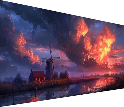 Diamond Painting XXL 100x200cm, Diamond Painting Erwachsene Sonnenuntergang, DIY Basteln Erwachsene Landschaft, Full Diamant Kunst Malerei Stickerei Set, Deko Wohnzimmer und Wanddeko Geschenke 9-3520 Diamond Painting XXL 100x200cm, Diamond Painting Erwachsene Sonnenuntergang, DIY Basteln Erwachsene Landschaft, Full Diamant Kunst Malerei Stickerei Set, Deko Wohnzimmer und Wanddeko Geschenke 9-3520 von MAYINGOU