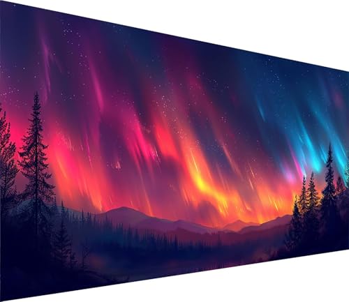 Diamond Painting XXL 100x300cm, Diamond Painting Erwachsene Aurora, DIY Basteln Erwachsene Landschaft, Full Diamant Kunst Malerei Stickerei Set, Painting Deko Wohnzimmer und Wanddeko Geschenke M-5535 Diamond Painting XXL 100x300cm, Diamond Painting Erwachsene Aurora, DIY Basteln Erwachsene Landschaft, Full Diamant Kunst Malerei Stickerei Set, Painting Deko Wohnzimmer und Wanddeko Geschenke M-5535 von MAYINGOU