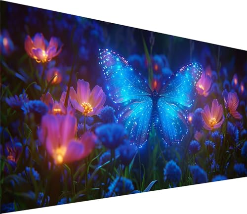 Diamond Painting XXL 100x300cm, Diamond Painting Erwachsene Schmetterling, DIY Basteln Erwachsene Blume, Full Diamant Kunst Malerei Stickerei Set, Deko Wohnzimmer und Wanddeko Geschenke 5-5872 Diamond Painting XXL 100x300cm, Diamond Painting Erwachsene Schmetterling, DIY Basteln Erwachsene Blume, Full Diamant Kunst Malerei Stickerei Set, Deko Wohnzimmer und Wanddeko Geschenke 5-5872 von MAYINGOU