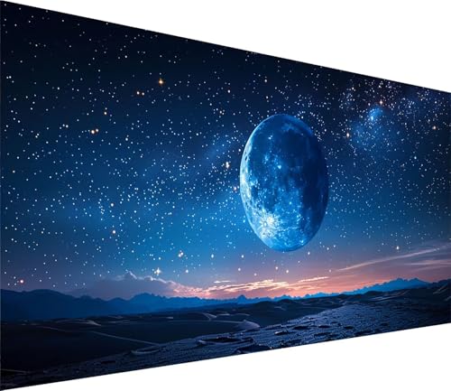 Diamond Painting XXL 100x300cm, Diamond Painting Erwachsene Sternenhimmel, DIY Basteln Erwachsene Planet, Full Diamant Kunst Malerei Stickerei Set, Deko Wohnzimmer und Wanddeko Geschenke 9-1694 von MAYINGOU