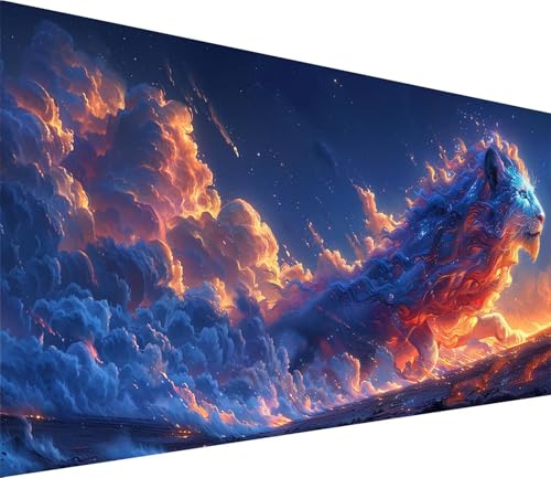 Diamond Painting XXL 30x60cm, Diamond Painting Erwachsene LöWe, DIY Basteln Erwachsene Wolke, Full Diamant Kunst Malerei Stickerei Set, für Deko Wohnzimmer und Wanddeko, Geschenke für Frauen N-8032 Diamond Painting XXL 30x60cm, Diamond Painting Erwachsene LöWe, DIY Basteln Erwachsene Wolke, Full Diamant Kunst Malerei Stickerei Set, für Deko Wohnzimmer und Wanddeko, Geschenke für Frauen N-8032 von MAYINGOU