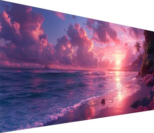 Diamond Painting XXL 30x60cm, Diamond Painting Erwachsene Sonnenuntergang, DIY Basteln Erwachsene Strand, Full Diamant Kunst Malerei Stickerei Set, Deko Wohnzimmer und Wanddeko Geschenke U-3963 Diamond Painting XXL 30x60cm, Diamond Painting Erwachsene Sonnenuntergang, DIY Basteln Erwachsene Strand, Full Diamant Kunst Malerei Stickerei Set, Deko Wohnzimmer und Wanddeko Geschenke U-3963 von MAYINGOU