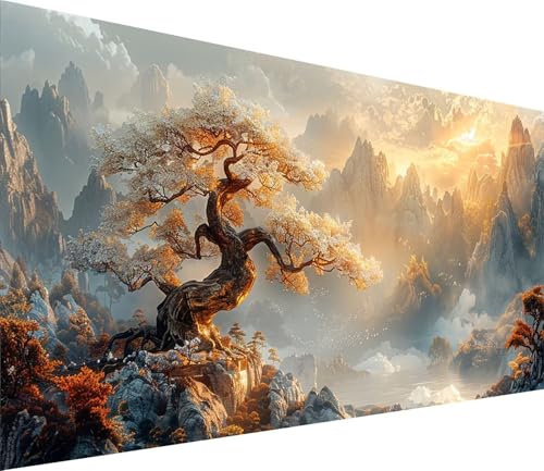 Diamond Painting XXL 40x80cm, Diamond Painting Erwachsene Baum, DIY Basteln Erwachsene Berg, Full Diamant Kunst Malerei Stickerei Set, für Deko Wohnzimmer und Wanddeko, Geschenke für Frauen N-2173 Diamond Painting XXL 40x80cm, Diamond Painting Erwachsene Baum, DIY Basteln Erwachsene Berg, Full Diamant Kunst Malerei Stickerei Set, für Deko Wohnzimmer und Wanddeko, Geschenke für Frauen N-2173 von MAYINGOU