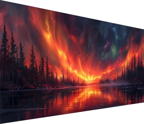 Diamond Painting XXL 40x80cm, Diamond Painting Erwachsene Sonnenuntergang, DIY Basteln Erwachsene Rivers, Full Diamant Kunst Malerei Stickerei Set, Deko Wohnzimmer und Wanddeko Geschenke 0-2530 Diamond Painting XXL 40x80cm, Diamond Painting Erwachsene Sonnenuntergang, DIY Basteln Erwachsene Rivers, Full Diamant Kunst Malerei Stickerei Set, Deko Wohnzimmer und Wanddeko Geschenke 0-2530 von MAYINGOU