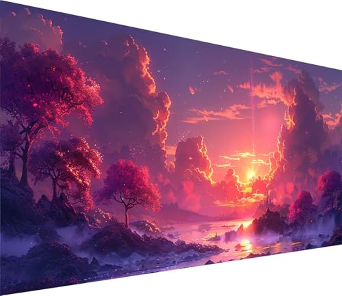 Diamond Painting XXL 45x90cm, Diamond Painting Erwachsene Sonnenuntergang, DIY Basteln Erwachsene Landschaft, Full Diamant Kunst Malerei Stickerei Set, Deko Wohnzimmer und Wanddeko Geschenke X-7458 Diamond Painting XXL 45x90cm, Diamond Painting Erwachsene Sonnenuntergang, DIY Basteln Erwachsene Landschaft, Full Diamant Kunst Malerei Stickerei Set, Deko Wohnzimmer und Wanddeko Geschenke X-7458 von MAYINGOU