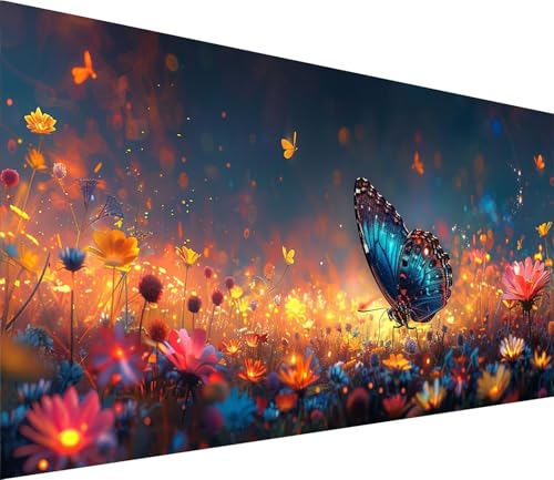 Diamond Painting XXL 50x100cm, Diamond Painting Erwachsene Schmetterling, DIY Basteln Erwachsene Blume, Full Diamant Kunst Malerei Stickerei Set, Painting Deko Wohnzimmer und Wanddeko Geschenke B-3813 Diamond Painting XXL 50x100cm, Diamond Painting Erwachsene Schmetterling, DIY Basteln Erwachsene Blume, Full Diamant Kunst Malerei Stickerei Set, Painting Deko Wohnzimmer und Wanddeko Geschenke B-3813 von MAYINGOU