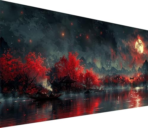 Diamond Painting XXL 80x160cm, Diamond Painting Erwachsene Baum, DIY Basteln Erwachsene Landschaft, Full Diamant Kunst Malerei Stickerei Set, Deko Wohnzimmer und Wanddeko, Geschenke für Frauen G-4530 Diamond Painting XXL 80x160cm, Diamond Painting Erwachsene Baum, DIY Basteln Erwachsene Landschaft, Full Diamant Kunst Malerei Stickerei Set, Deko Wohnzimmer und Wanddeko, Geschenke für Frauen G-4530 von MAYINGOU