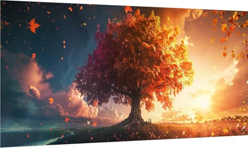 MAYINGOU Diamond Painting Erwachsene Groß XXL Sonnenuntergang, Diamant Painting Bilder Baum, 5D DIY Stickerei Cross Stickerei Bastelset Erwachsene, Diamant Malerei für Deko Wohnzimmer 60x120cm M-6545 MAYINGOU Diamond Painting Erwachsene Groß XXL Sonnenuntergang, Diamant Painting Bilder Baum, 5D DIY Stickerei Cross Stickerei Bastelset Erwachsene, Diamant Malerei für Deko Wohnzimmer 60x120cm M-6545 von MAYINGOU
