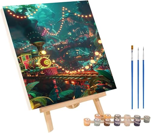 Malen Nach Zahlen Erwachsene Zug, Malen Nach Zahlen Architektur, DIY Set Erwachsene Mit 3 Pinseln und Acrylfarbe, Paint by Numbers für Deko Wohnzimmer und Wanddeko Geschenke 100x135 cm 4-4168 Malen Nach Zahlen Erwachsene Zug, Malen Nach Zahlen Architektur, DIY Set Erwachsene Mit 3 Pinseln und Acrylfarbe, Paint by Numbers für Deko Wohnzimmer und Wanddeko Geschenke 100x135 cm 4-4168 von MAYINGOU