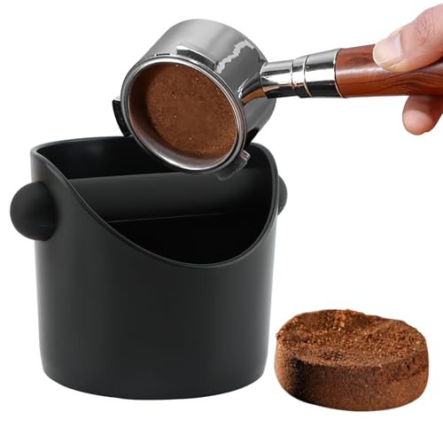 Kaffeeklopfbox, Espresso-Klopfbox, stoßabsorbierend, Espresso-Zubehör, Kaffeesatzbehälter mit abnehmbarer Stange, für Zuhause, Büro, Café Kaffeeklopfbox, Espresso-Klopfbox, stoßabsorbierend, Espresso-Zubehör, Kaffeesatzbehälter mit abnehmbarer Stange, für Zuhause, Büro, Café von MAYIT