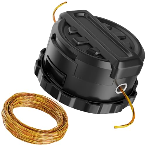 MAYITOP N737410 Rasentrimmerspule, kompatibel mit Dewalt Rasentrimmer DCST922P1/DCST972X1/DCST922B, vorgewickelte Dual-0,2 cm Schnur (Set beinhaltet: 1 vorgewickelte 4,8 m Spule und 4,8 m lange Schnur MAYITOP N737410 Rasentrimmerspule, kompatibel mit Dewalt Rasentrimmer DCST922P1/DCST972X1/DCST922B, vorgewickelte Dual-0,2 cm Schnur (Set beinhaltet: 1 vorgewickelte 4,8 m Spule und 4,8 m lange Schnur von MAYITOP