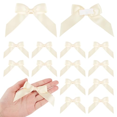 MAYJOYDIY 50 Stück Beige Schleifen Aus Satinband 5.5cm Selbstklebende Schleifen Dekoration Vorgefertigte Schleifen Mit Doppelseitigem Klebeband Zum Geschenken Hochzeitsfeiern Dekoration DIY Basteln MAYJOYDIY 50 Stück Beige Schleifen Aus Satinband 5.5cm Selbstklebende Schleifen Dekoration Vorgefertigte Schleifen Mit Doppelseitigem Klebeband Zum Geschenken Hochzeitsfeiern Dekoration DIY Basteln von MAYJOYDIY