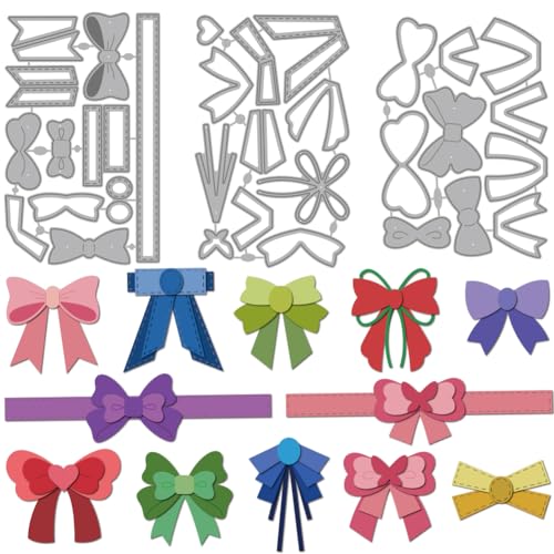 MAYJOYDIY Schleifen Stanzformen Fliege Geschenkherstellung Prägung Metall Stanzformen Schleifen In Mehreren Stilen Stanzschablone Für DIY Scrapbooking Fotoalbum Kartengestaltung Geschenkdekor MAYJOYDIY Schleifen Stanzformen Fliege Geschenkherstellung Prägung Metall Stanzformen Schleifen In Mehreren Stilen Stanzschablone Für DIY Scrapbooking Fotoalbum Kartengestaltung Geschenkdekor von MAYJOYDIY