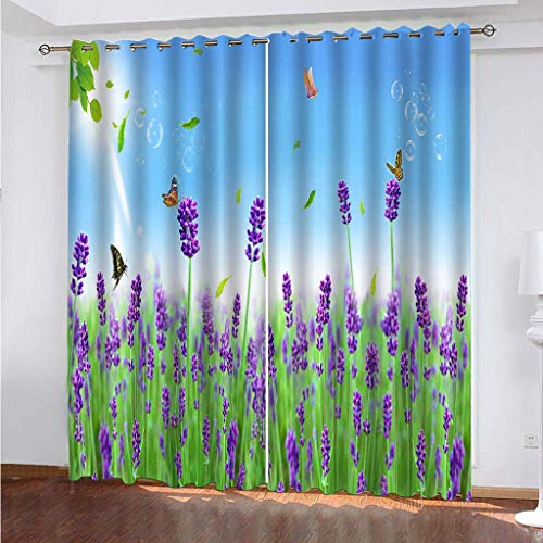 Thermovorhang Fensterdekoration 3D Schmetterling Violetter Blumenstrauß Gardinen Druck Verdunkelung Vorhänge Für Kinderzimmer Wohnzimmer Fenster Thermovorhang 264x214Cm 2 Stück Ösenvorhang Blickdich Thermovorhang Fensterdekoration 3D Schmetterling Violetter Blumenstrauß Gardinen Druck Verdunkelung Vorhänge Für Kinderzimmer Wohnzimmer Fenster Thermovorhang 264x214Cm 2 Stück Ösenvorhang Blickdich von MAYNUO