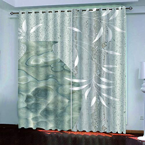 Vorhänge Schlafzimmer 3D Retro-Vase Mit Pflanzen Und Blumen Verdunkelung 200x200 cm Gardinen Blickdichte Ösen Thermo Vorhang, Mit Muster Für Fenster Wohnzimmer Vorhänge Schlafzimmer 3D Retro-Vase Mit Pflanzen Und Blumen Verdunkelung 200x200 cm Gardinen Blickdichte Ösen Thermo Vorhang, Mit Muster Für Fenster Wohnzimmer von MAYNUO