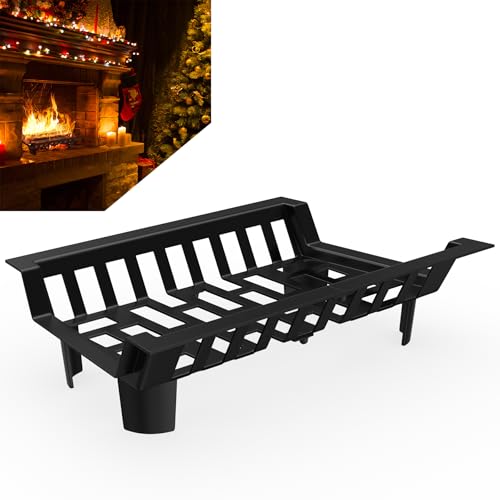 MAYTIIMO Kaminrost Brennholzhalter kaminholzrost Feuerbock für Kamin Scheithalter Feuerrost Kaminholzständer für Innen und Außen Kaminofen Holzregal Schwarz, bis 50 kg Belastbar MAYTIIMO Kaminrost Brennholzhalter kaminholzrost Feuerbock für Kamin Scheithalter Feuerrost Kaminholzständer für Innen und Außen Kaminofen Holzregal Schwarz, bis 50 kg Belastbar von MAYTIIMO