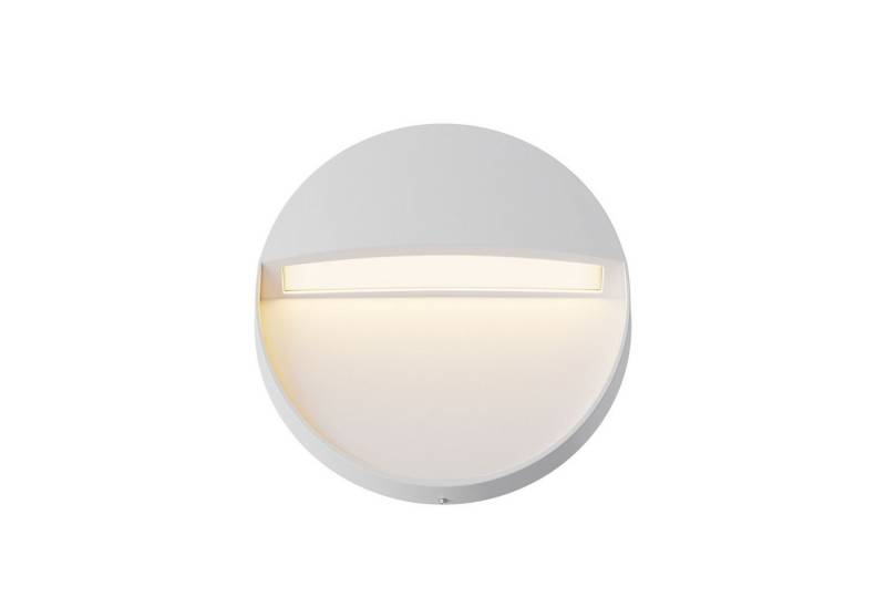 MAYTONI DECORATIVE LIGHTING Außen-Wandleuchte Mane 1 12x3x12 cm, LED fest integriert, hochwertige Design Lampe & dekoratives Raumobjekt von MAYTONI DECORATIVE LIGHTING