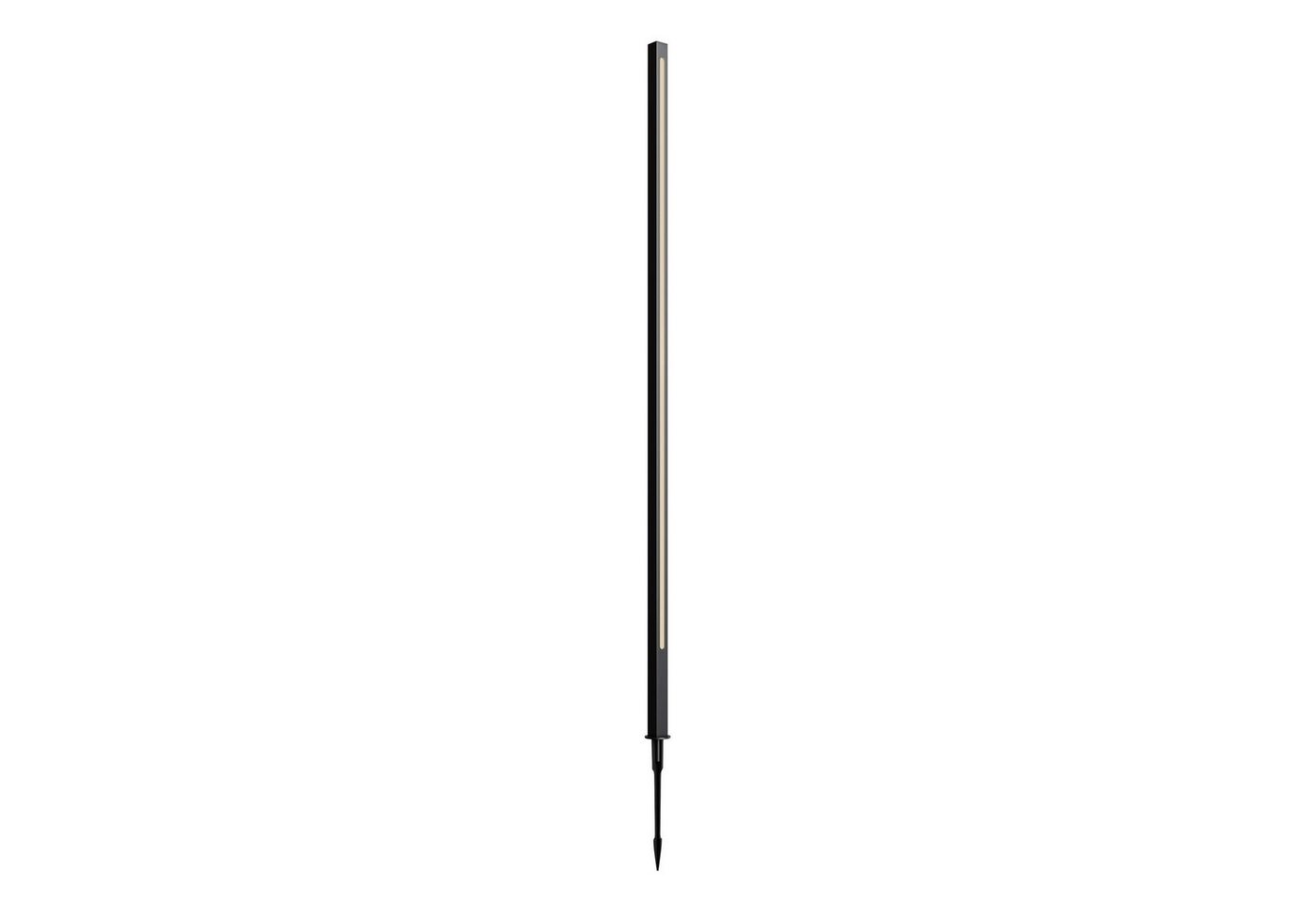 MAYTONI DECORATIVE LIGHTING Außen-Wandleuchte Pole 2.5x120x2.5 cm, LED fest integriert, hochwertige Design Lampe & dekoratives Raumobjekt von MAYTONI DECORATIVE LIGHTING