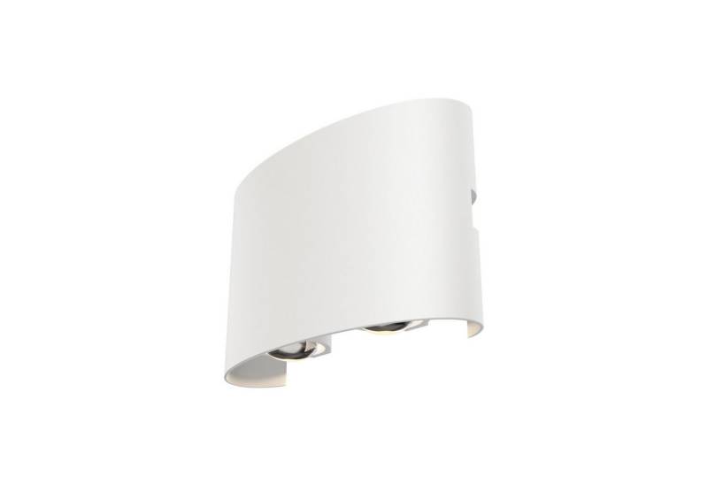 MAYTONI DECORATIVE LIGHTING Außen-Wandleuchte Strato 1 12x8x3.7 cm, LED fest integriert, hochwertige Design Lampe & dekoratives Raumobjekt von MAYTONI DECORATIVE LIGHTING