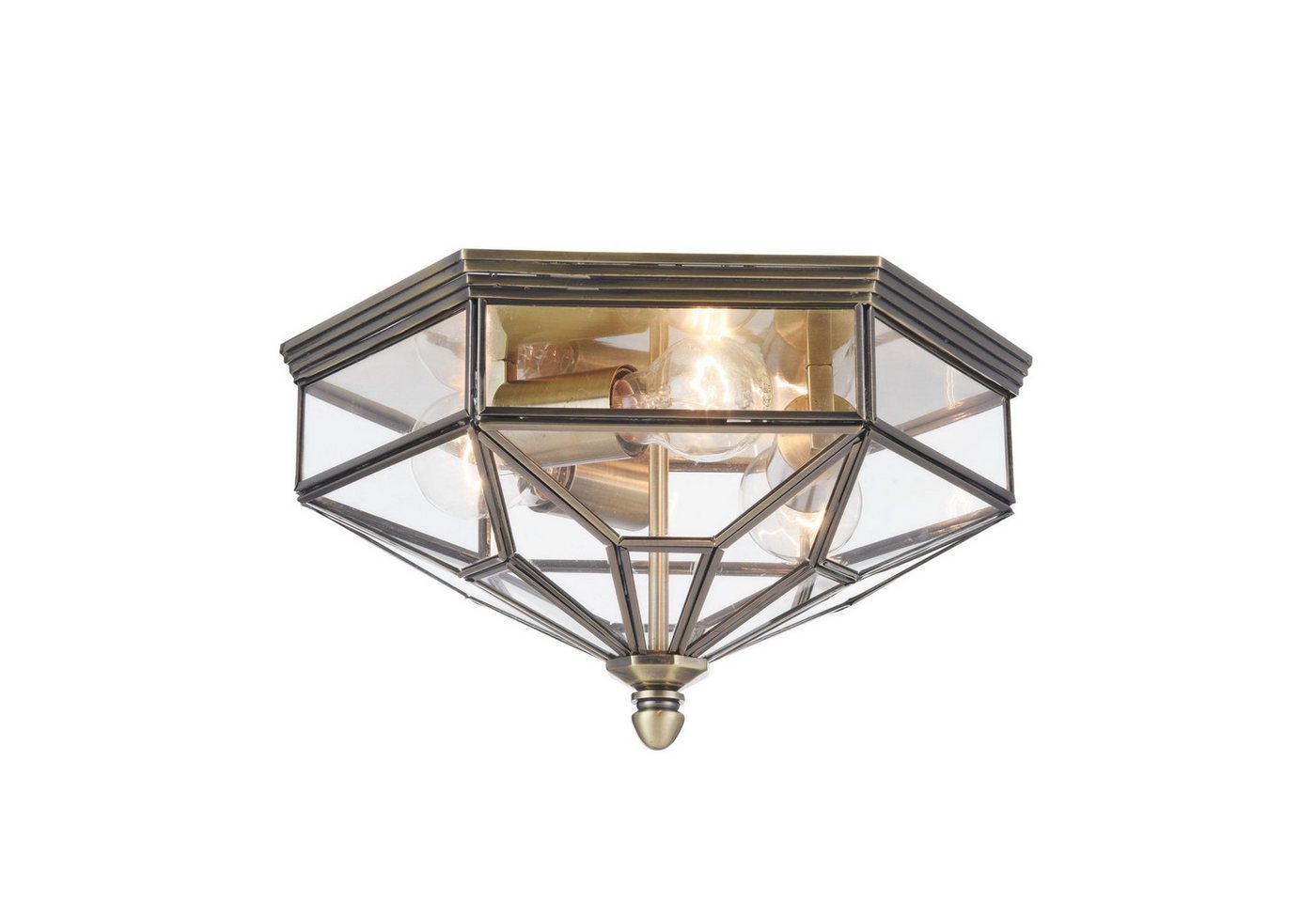 MAYTONI DECORATIVE LIGHTING Deckenleuchte Zeil 30.4x19.2x35.2 cm, ohne Leuchtmittel, hochwertige Design Lampe & dekoratives Raumobjekt von MAYTONI DECORATIVE LIGHTING