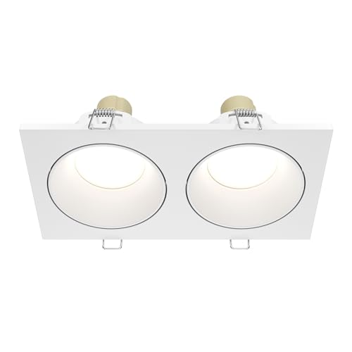 MAYTONI DECORATIVE LIGHTING Deckenstrahler Zoom weiß IP 65 GU10 Aluminium für Wohnzimmer, Küche, Schlafzimmer, Esszimmer, Büro von MAYTONI DECORATIVE LIGHTING