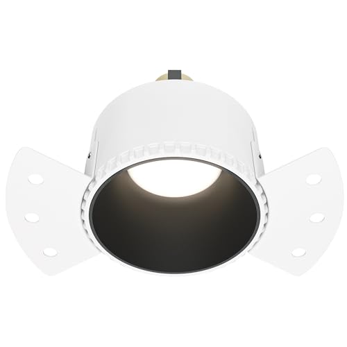 MAYTONI DECORATIVE LIGHTING Einbauleuchte Spot, Share, schwarz, Aluminium und Kunststoff, AC 220-240 GU10, 20 W, integriert, rund von MAYTONI DECORATIVE LIGHTING