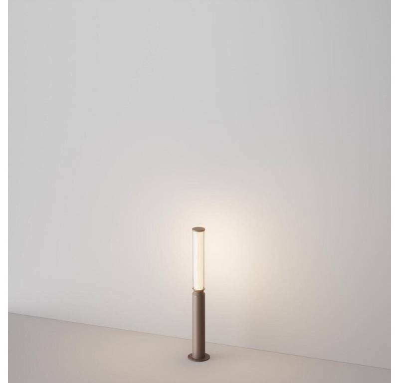 MAYTONI DECORATIVE LIGHTING LED Außen-Stehlampe Lit, Farbe: Hellbraun, Höhe: 785 mm, Ja, fest verbaut, Warmweiß von MAYTONI DECORATIVE LIGHTING
