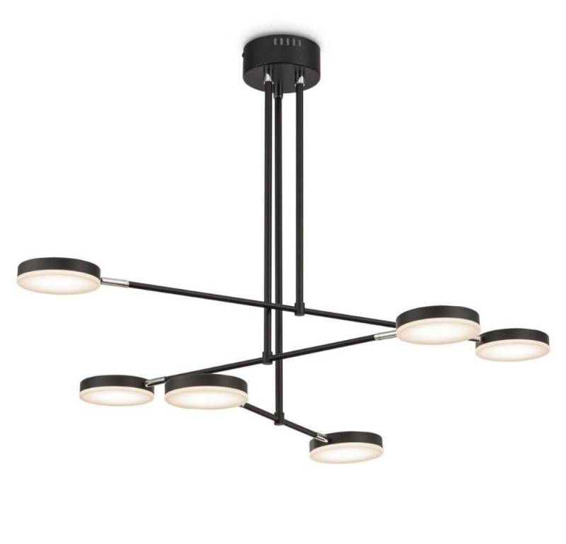 MAYTONI DECORATIVE LIGHTING LED Deckenleuchte Fad, Ausführung: 6-flammig, Ja, fest verbaut, Warmweiß von MAYTONI DECORATIVE LIGHTING