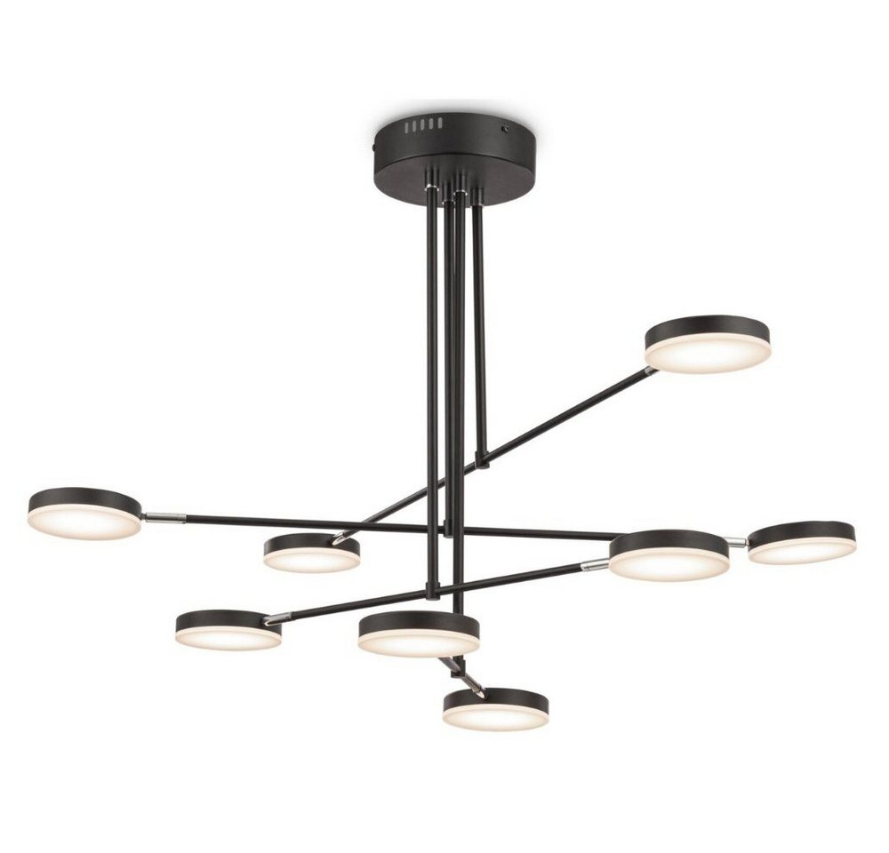 MAYTONI DECORATIVE LIGHTING LED Deckenleuchte Fad, Ausführung: 8-flammig, Ja, fest verbaut, Warmweiß von MAYTONI DECORATIVE LIGHTING