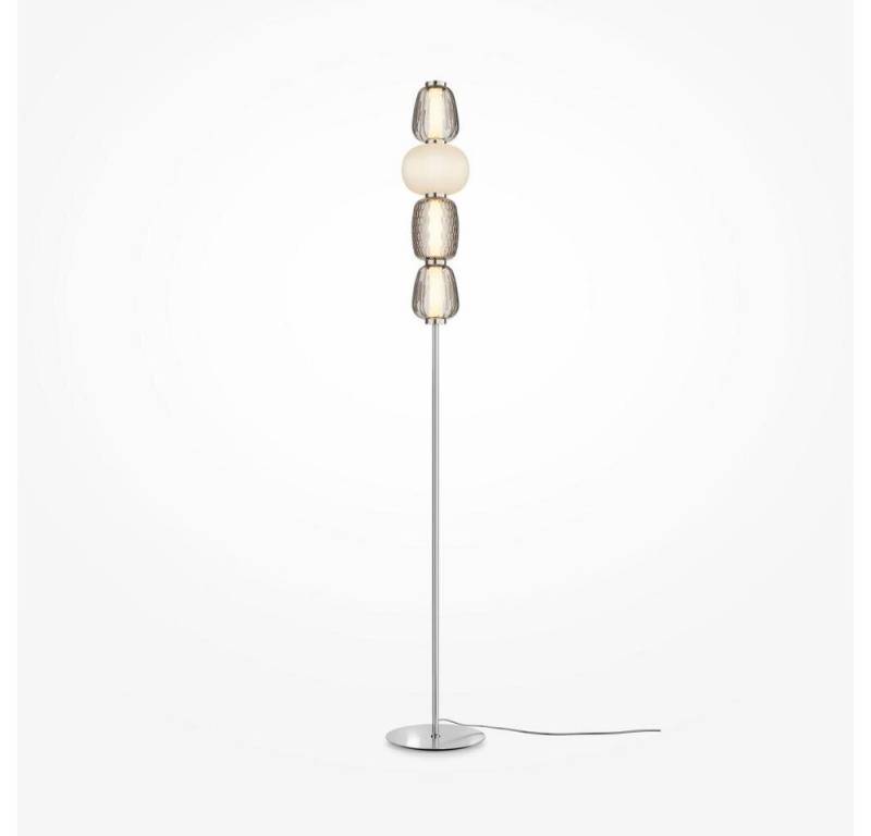 MAYTONI DECORATIVE LIGHTING LED Stehlampe Pattern, Farbe: Chrom, Ja, fest verbaut, Warmweiß MAYTONI DECORATIVE LIGHTING LED Stehlampe Pattern, Farbe: Chrom, Ja, fest verbaut, Warmweiß von MAYTONI DECORATIVE LIGHTING