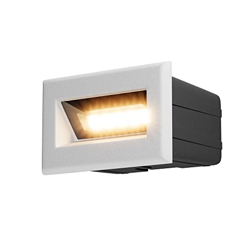 MAYTONI DECORATIVE LIGHTING Treppenbeleuchtung weiß Metall Eckig LED Modul inkl. 3000k 250lm 3W IP65 MAYTONI DECORATIVE LIGHTING Treppenbeleuchtung weiß Metall Eckig LED Modul inkl. 3000k 250lm 3W IP65 von MAYTONI DECORATIVE LIGHTING