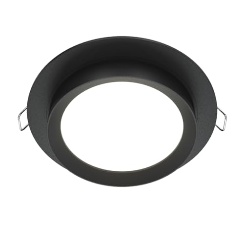 MAYTONI HOOP Einbaustrahler – Downlight GX53 – Flacher Deckenspot aus Aluminium und Kunststoff – als LED Einbauleuchte für Decke in Küche, Flur, Wohnzimmer – Schwarz MAYTONI HOOP Einbaustrahler – Downlight GX53 – Flacher Deckenspot aus Aluminium und Kunststoff – als LED Einbauleuchte für Decke in Küche, Flur, Wohnzimmer – Schwarz von MAYTONI DECORATIVE LIGHTING