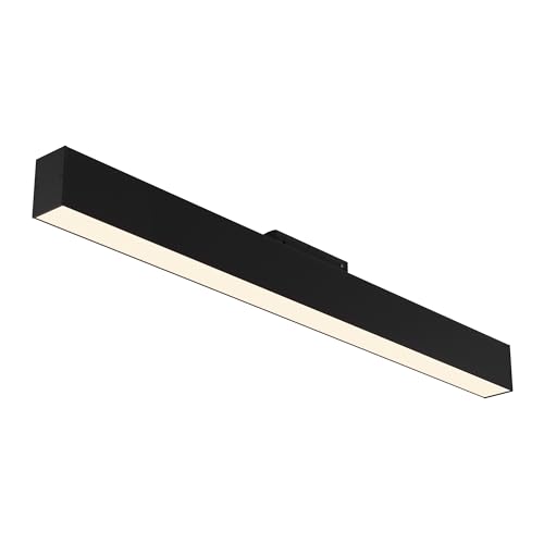 Maytoni BASIS Track Lighting LED Strahler für Magnetschienensysteme, Schwarz, aus Aluminum, 60 cm lang, 3000K, 1300lm, 20W von MAYTONI DECORATIVE LIGHTING