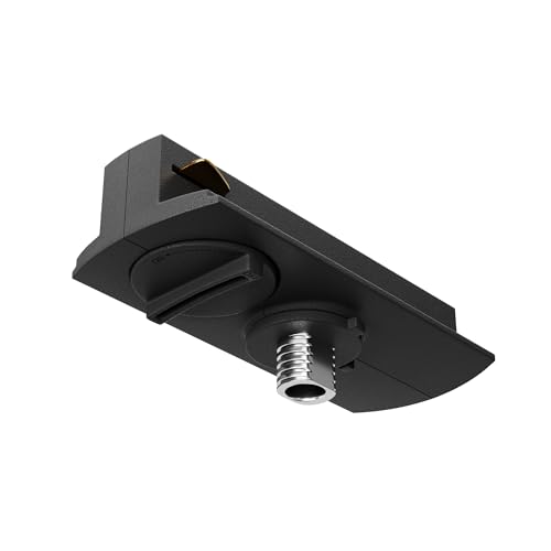 Maytoni Komponenten des Schienensystems Zubehör Track Adapter für 1-Phasen System Unity Schwarzer Kunststoff von MAYTONI DECORATIVE LIGHTING