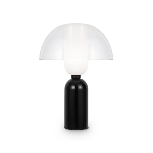 Maytoni Moderne Tischlampe Memory 1x E14 excl. Schwarz aus Metall und Keramik 3000 Lumen Energieeffizient 40W für Küche, Schlafzimmer, Wohnzimmer, Esszimmer, Lobby von MAYTONI DECORATIVE LIGHTING