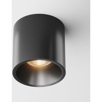 Maytoni - Alfa led Dimmbares Aufbau-Downlight Schwarz, 7cm 3000K von MAYTONI