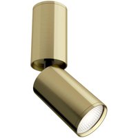 Maytoni - Deckenleuchte Deckenlampe Wohnzimmerleuchte Flur 1 flammig Alu messing verstellbar von MAYTONI